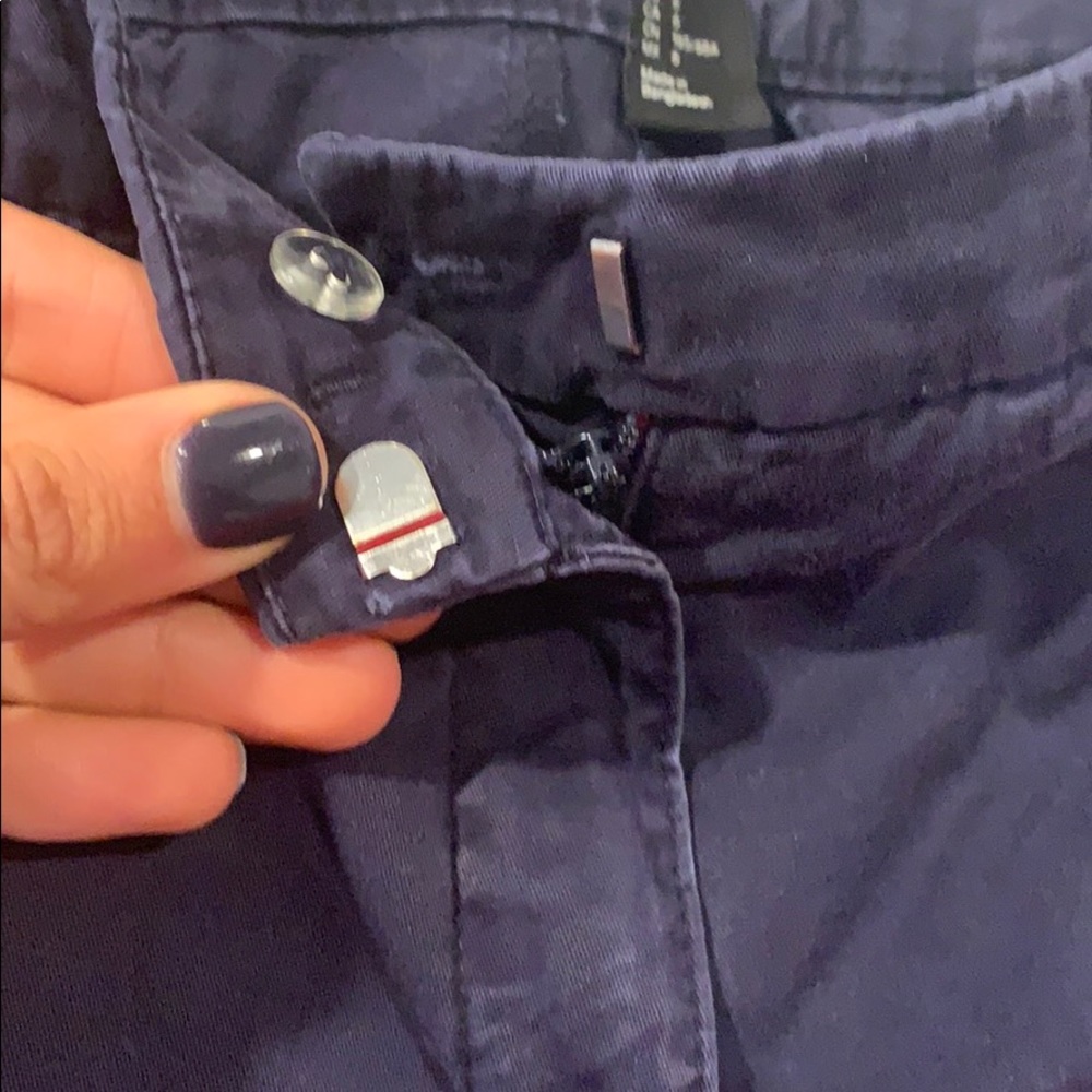 H&M blue navy shorts size 6 - Picture 5 of 5